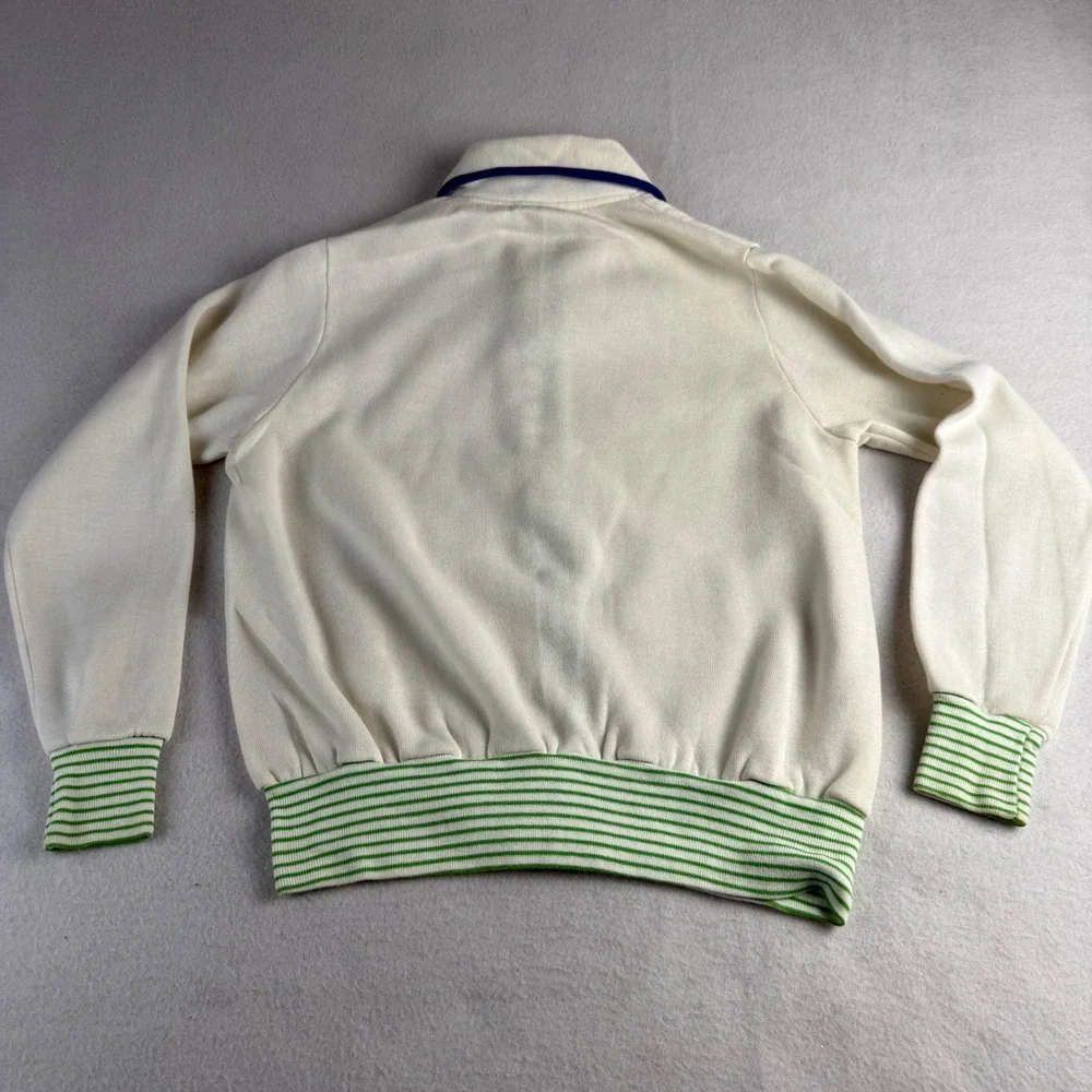 Vintage Pick-Its by Tully Kid's Track Jacket Zip Size M USA Made